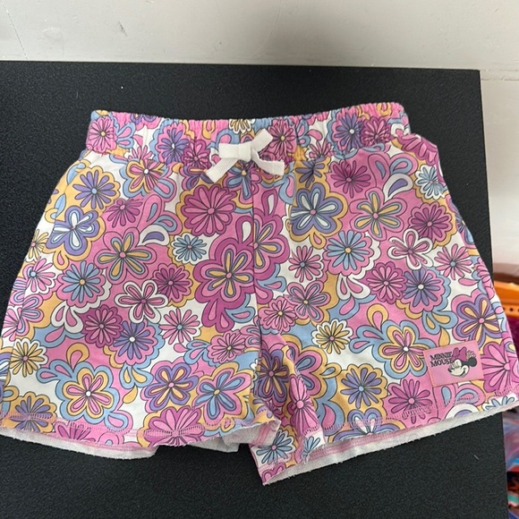 Disney Floral Print Shorts - Picture 1 of 2